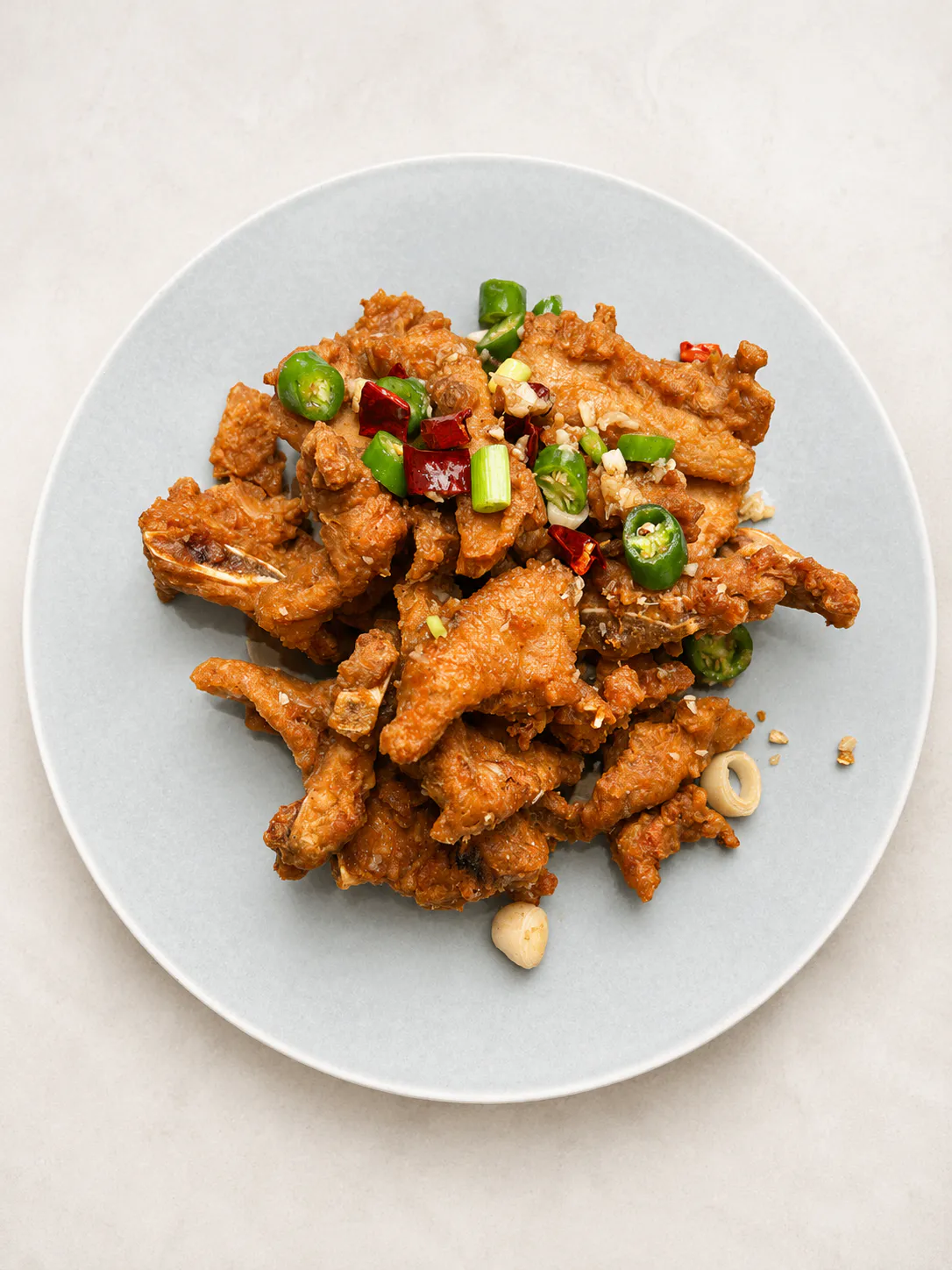 Salt and Pepper Pork Ribs at Szechwan Garden, Chinese Restaurant in Chandler